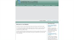 Desktop Screenshot of emersonclarke.com